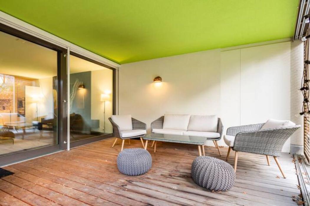 Luxus Wohnung Mit Garten Zurich Exterior photo